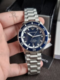 Emporio Armani Men's Analog Automatic Watch with Stainless Steel Strap AR60079