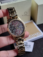 Michael Kors Layton Analog Brown Dial Women's Watch-MK7296