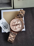 Michael Kors Women’s Quartz Rose Gold Stainless Steel Rose Gold Dial 40mm Watch MK6521