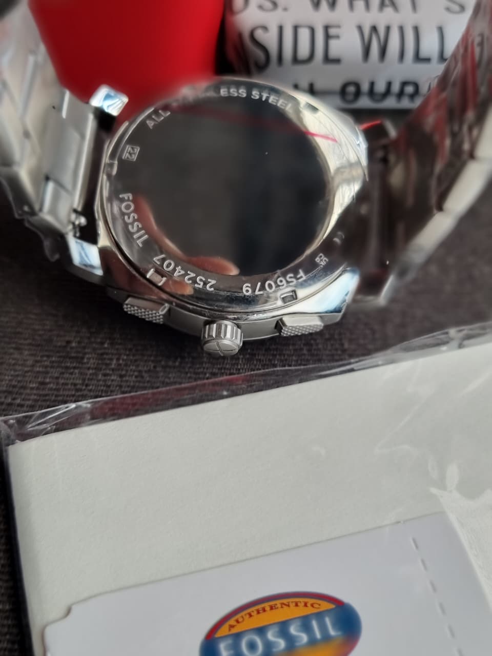 FOSSIL  Machine Analog Watch - For Men FS6079 (WITHOUT TAG )