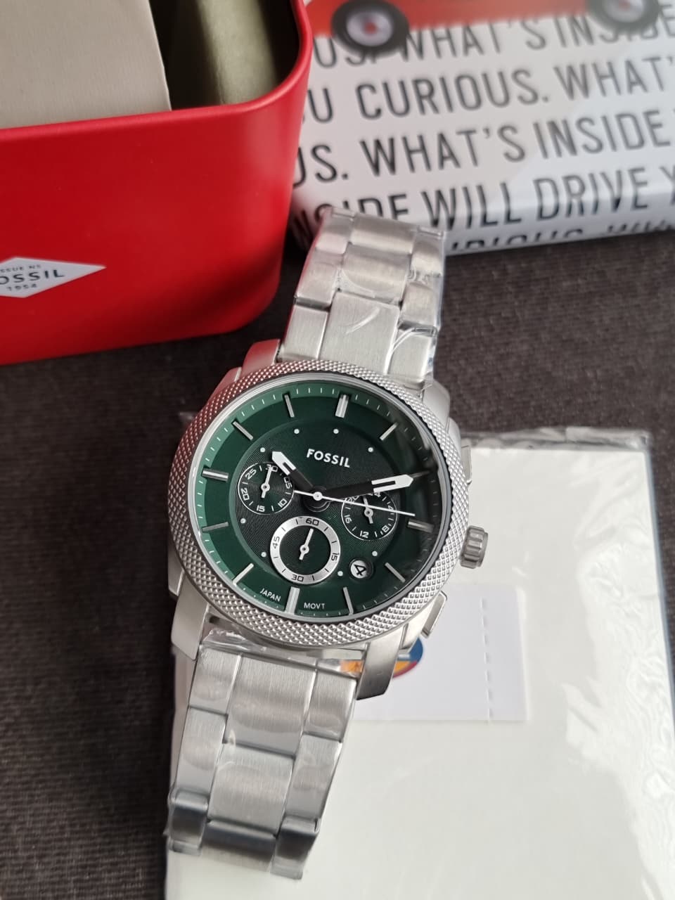 FOSSIL  Machine Analog Watch - For Men FS6079 (WITHOUT TAG )