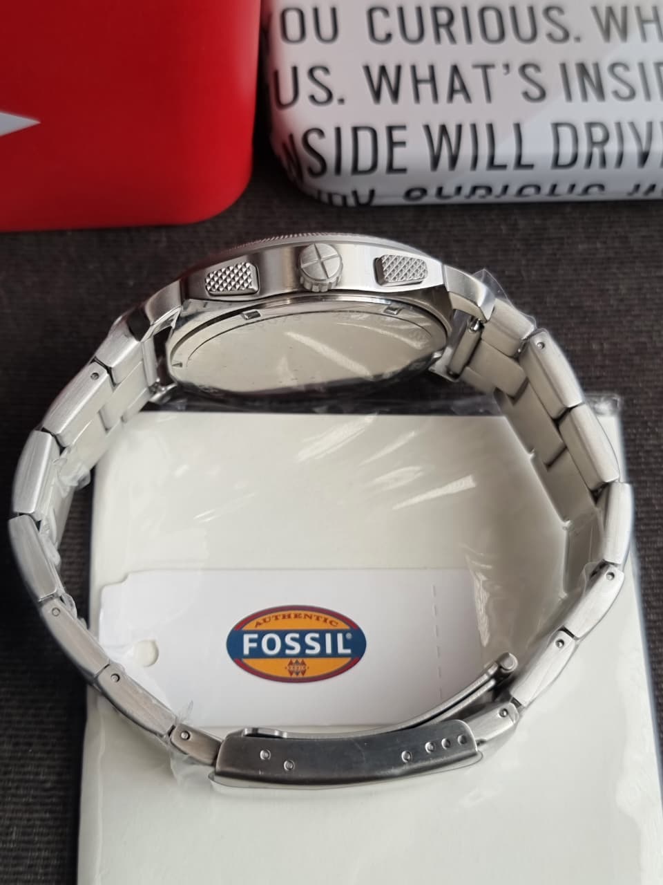 FOSSIL  Machine Analog Watch - For Men FS6079 (WITHOUT TAG )
