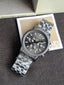 Michael Kors Hutton Gun-Metal Watch MKO1164 (WITHOUT TAG )