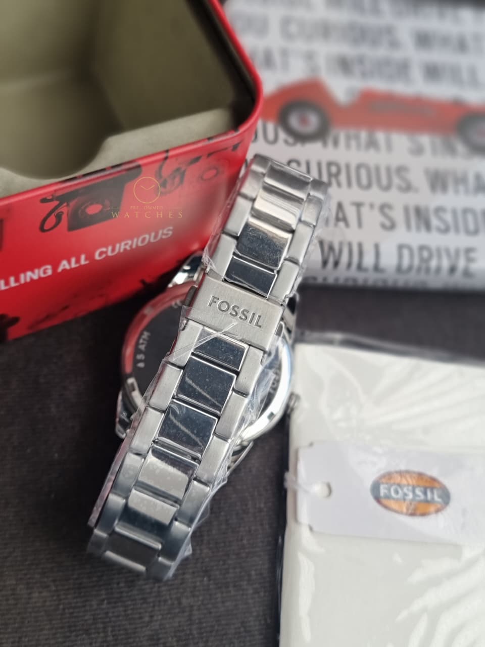 Fossil Men's Pearson Multifunction Stainless Steel Watch FS6134 (WITHOUT TAG)