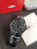 Fossil Analog Black Dial Men's Watch-FS6135 (without Tag )
