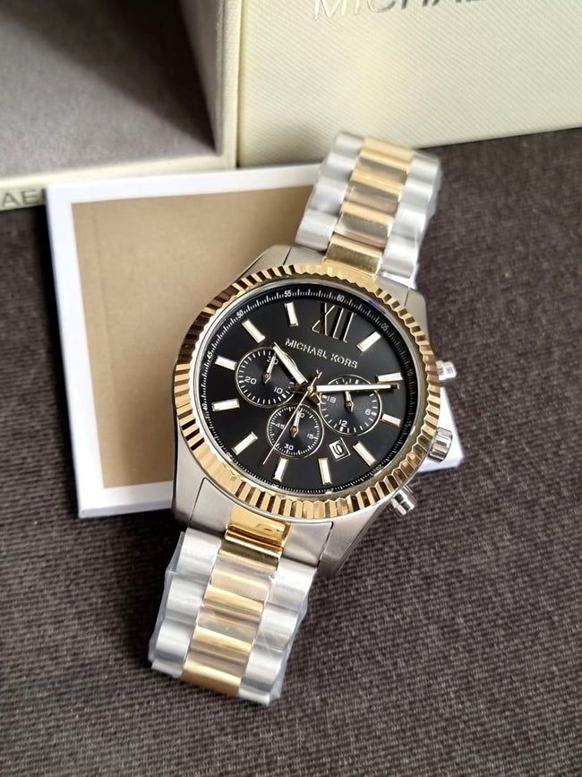 Michael Kors Lexington Multicolor Quartz Stainless Steel Watch MK9207 (WITHOUT TAG) Hover Image