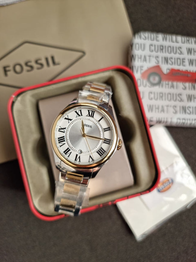 FOSSIL  Gilmore Quartz Silver Dial Ladies Watch  ES5396 (WITHOUT TAG) Hover Image