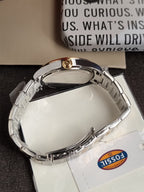 FOSSIL  Gilmore Quartz Silver Dial Ladies Watch  ES5396 (WITHOUT TAG)