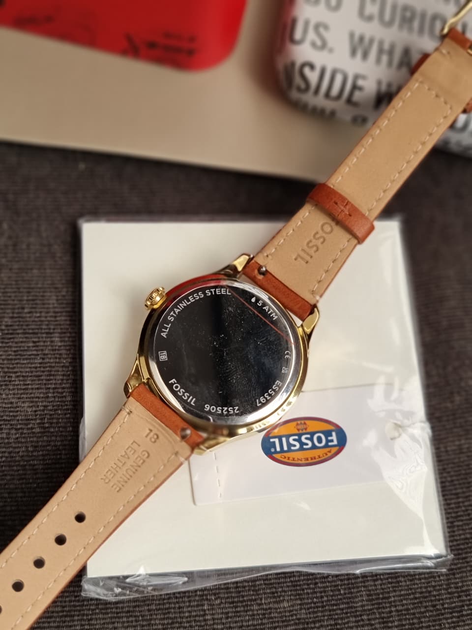 Fossil Women's Gilmore Three-Hand Date ES5397 (without tag)