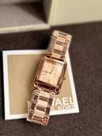 Michael Kors Essex Rose Gold Quartz Stainless Steel Watch MK4905 (Without Tag)