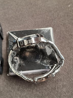 DIESEL Griffed Watch for Men, Quartz Chronograph Movement with Stainless Steel Strap DZ4586