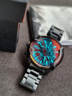 DIESEL Griffed Watch for Men, Quartz Chronograph Movement DZ4578