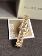 Michael Kors MKO1045 ALL GOLD MINI ROUND FACE WATCH (without Tag )