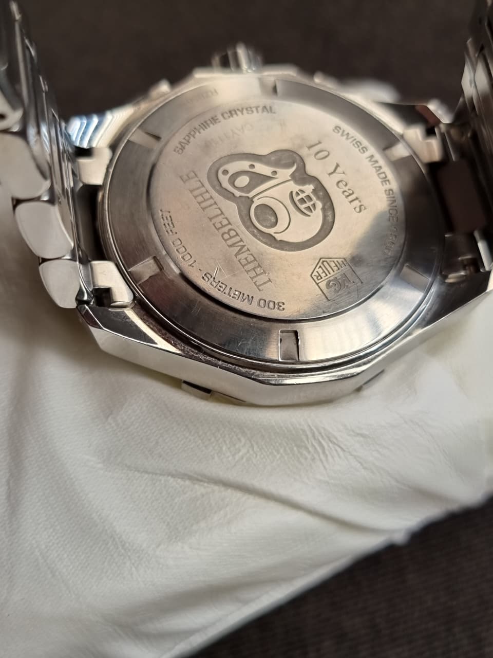 TAG HEUER AQUARACER Quartz, 43 mm, Steel CAY1110.BA0927