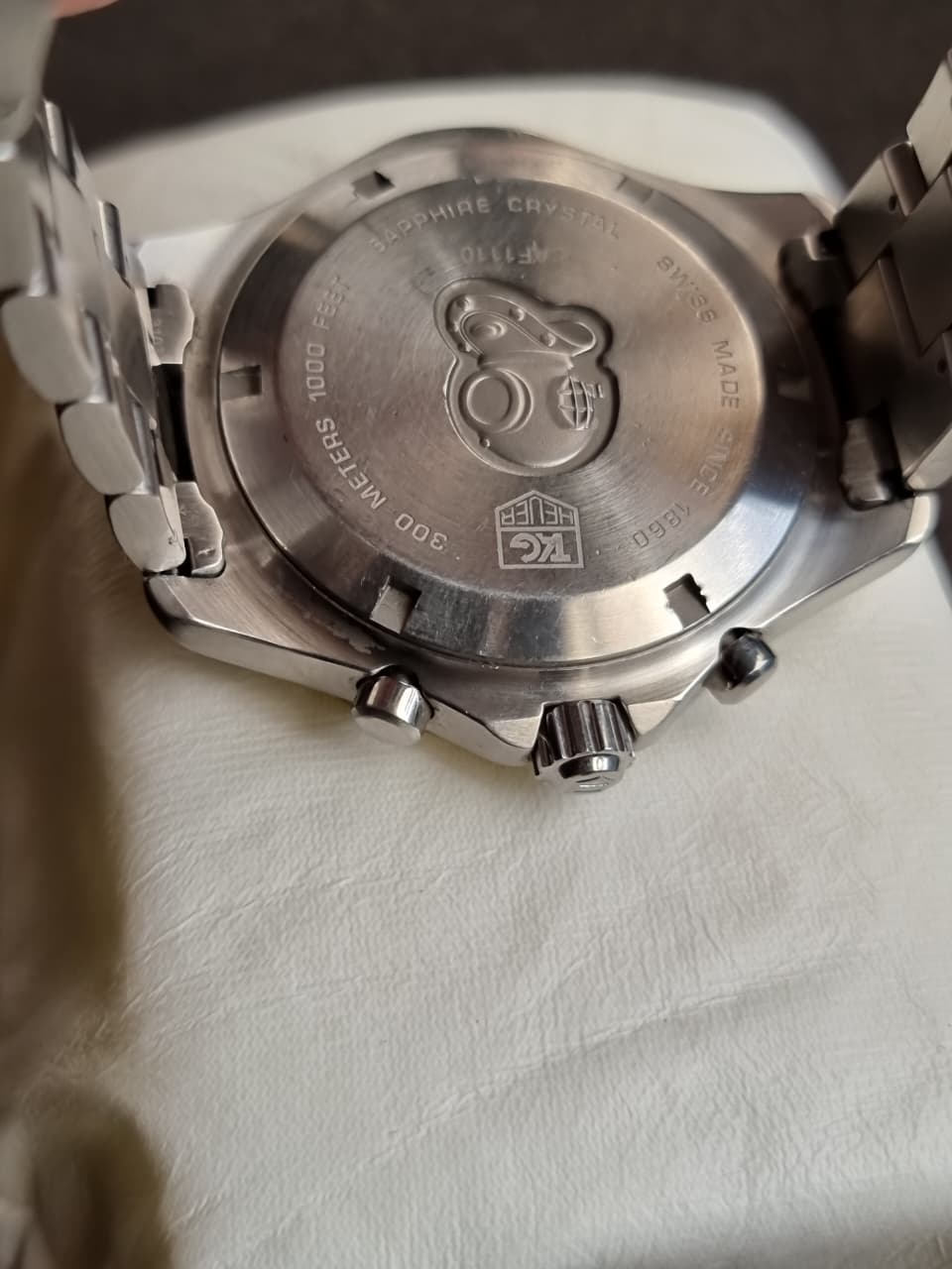 TAG Heuer Men's CAF1110.BA0804 Aquaracer Chronograph Watch