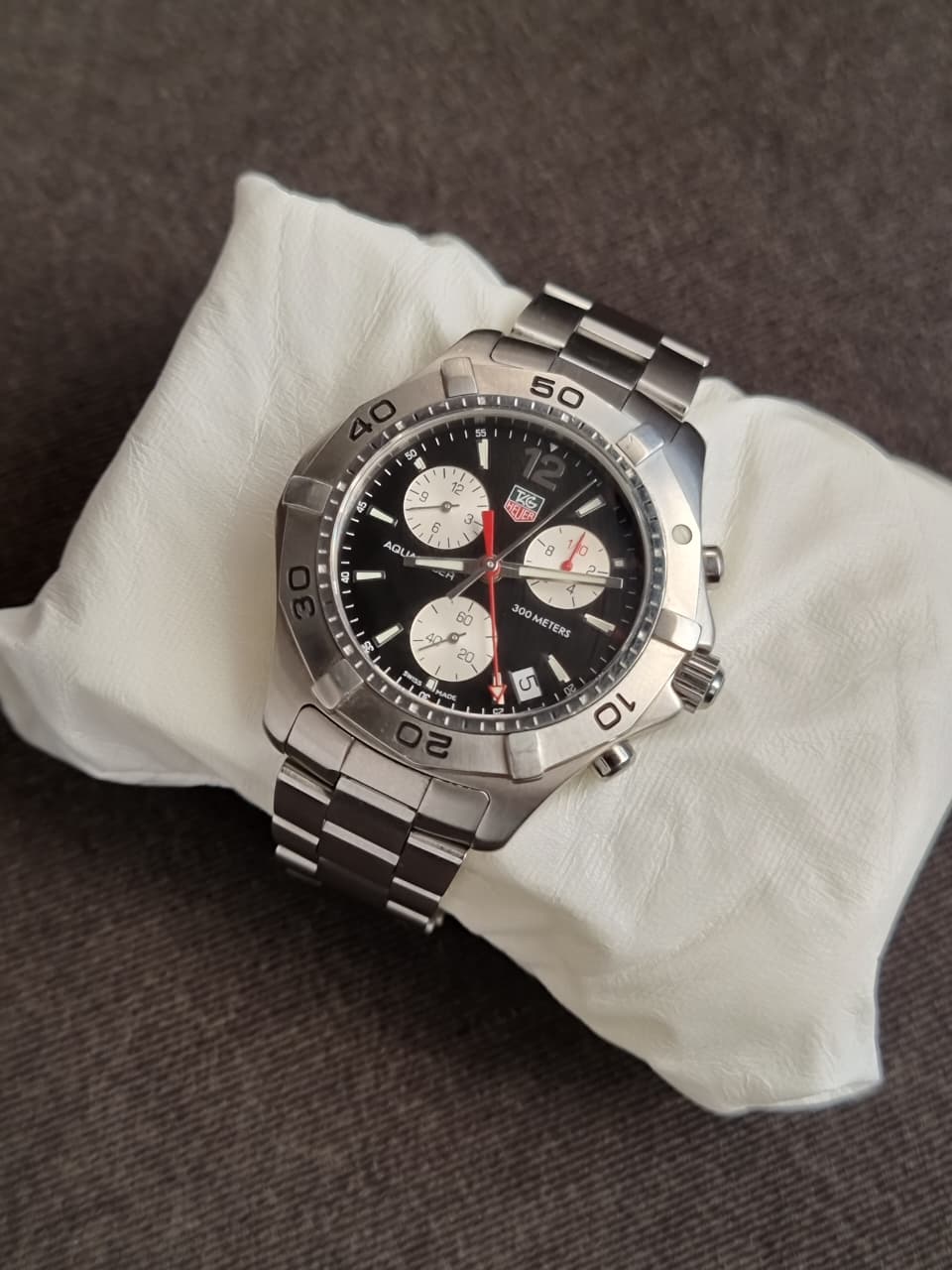 TAG Heuer Men's CAF1110.BA0804 Aquaracer Chronograph Watch