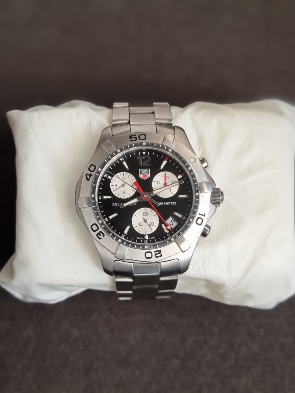 TAG Heuer Men's CAF1110.BA0804 Aquaracer Chronograph Watch