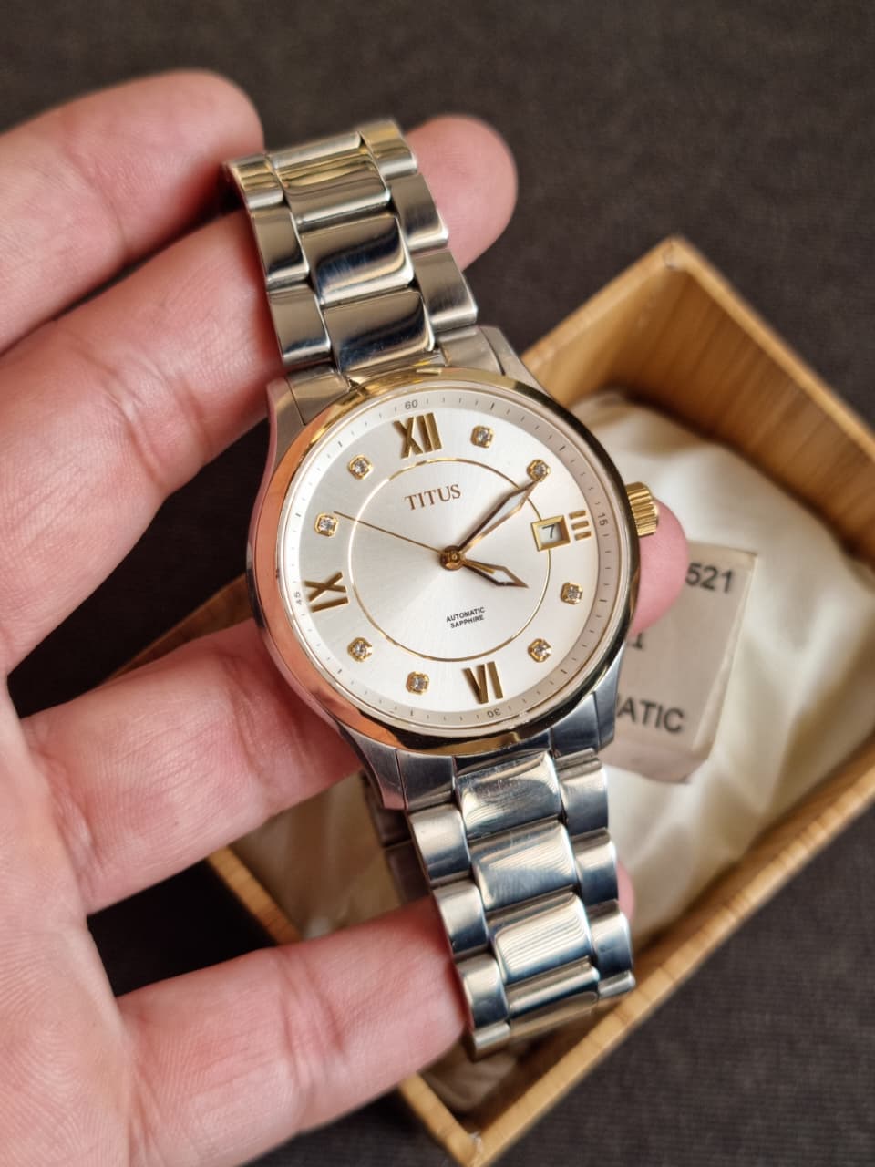 Titus  Gents Watch 42mm Dial Quartz Watch