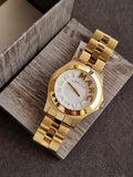 Marc Jacobs Marc Women's MBM3134 Rivera Gold Watch, White
