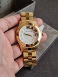 Marc Jacobs Marc Women's MBM3134 Rivera Gold Watch, White