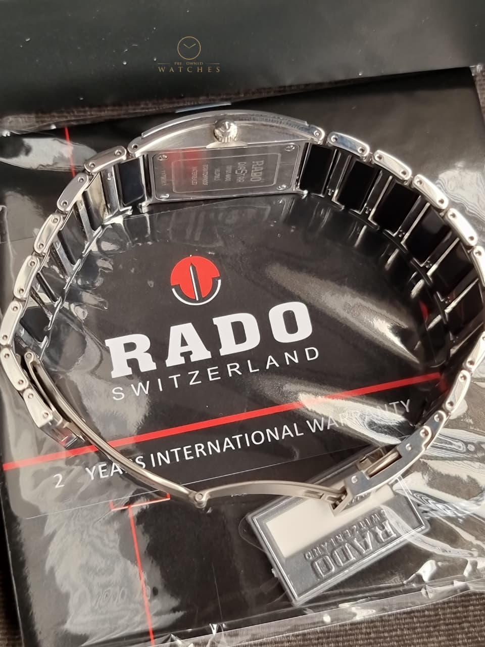 Rado Integral Men's Quartz Watch R20784172, Black, Quartz Watch
