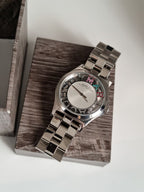 MARC BY MARC JACOBS Henry Quartz Silver Dial Stainless Steel Ladies Watch