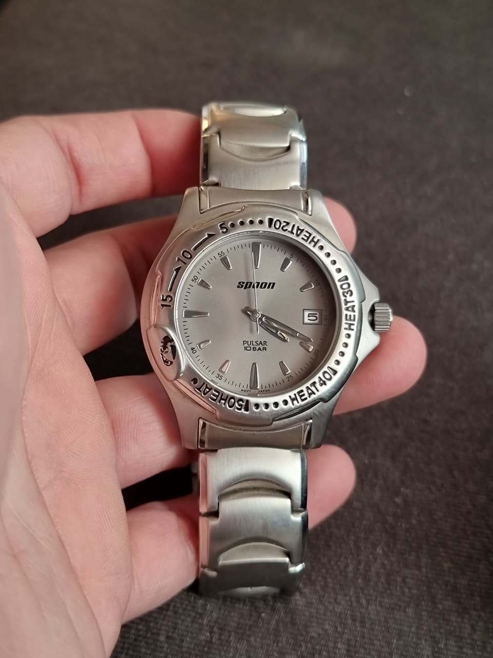 Pulsar Spoon Sub brand Of Seiko Gents Watch 40mm Quartz Watch