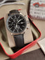 Fossil Rhett Black Quartz Leather Watch BQ2849