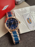 Fossil Analog Blue Dial Women's Watch-CE1134