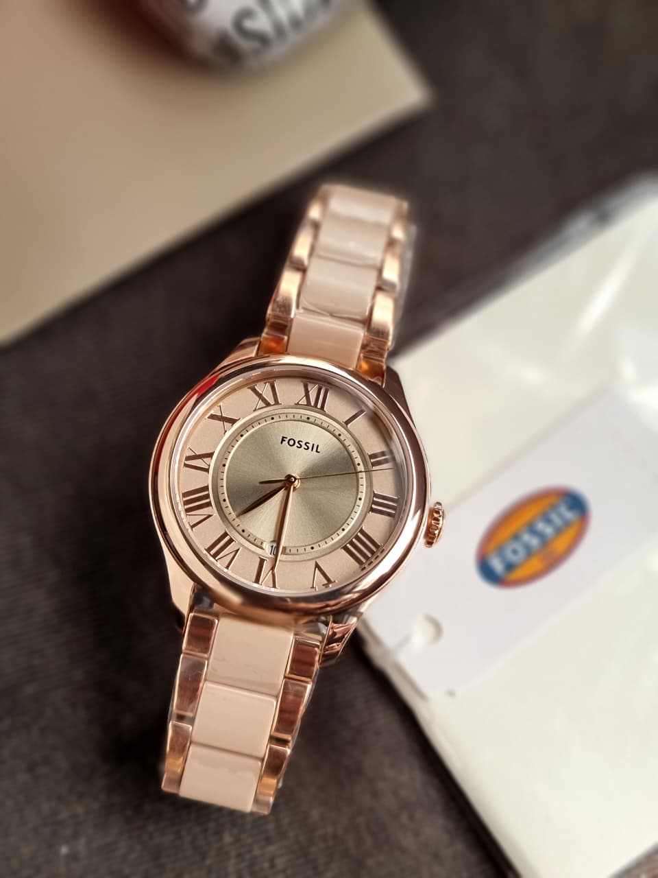 Fossil Gilmore Rose Gold Watches CE1133 (Without Tag )