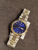 Lorus Sub Brand Of Seiko Two TOne Gents Watch Blue dial