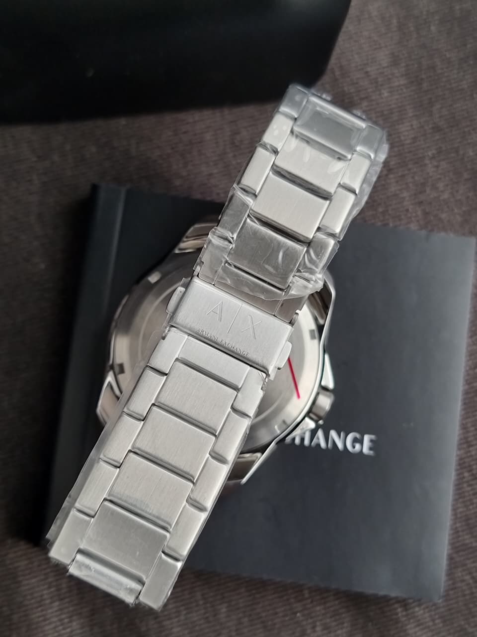 Armani Exchange Spencer Silver Stainless Steel Multi Dial Quartz Watch for Gents - AX1950