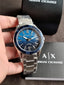 Armani Exchange Spencer Silver Stainless Steel Multi Dial Quartz Watch for Gents - AX1950