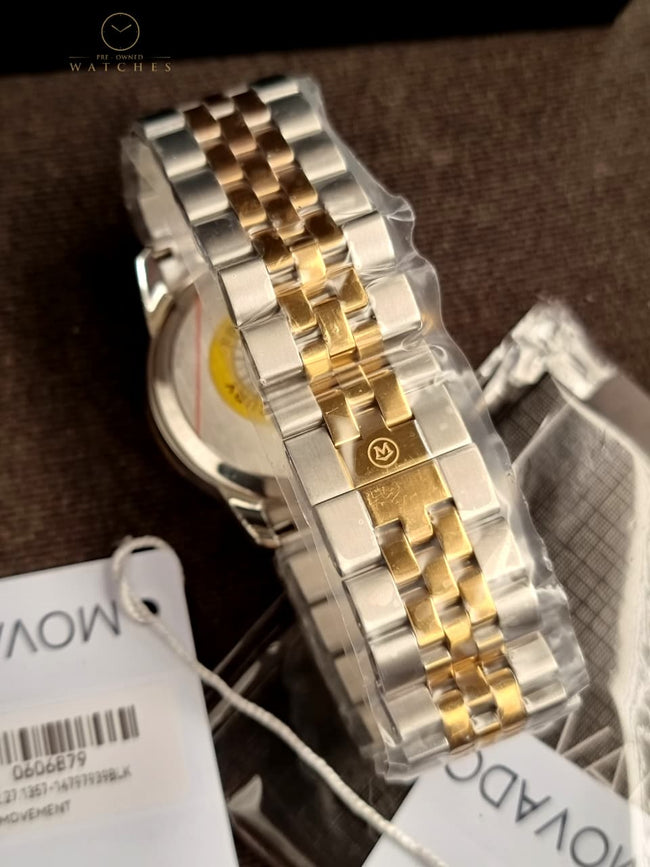 MOVADO Museum Black Dial Two-tone Men’s Watch 0606879 Main Image