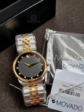 MOVADO Museum Black Dial Two-tone Men’s Watch 0606879
