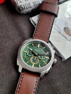 Fossil Men's Machine Chronograph Stainless Steel Watch Fs6100 (WITHOUT TAG)