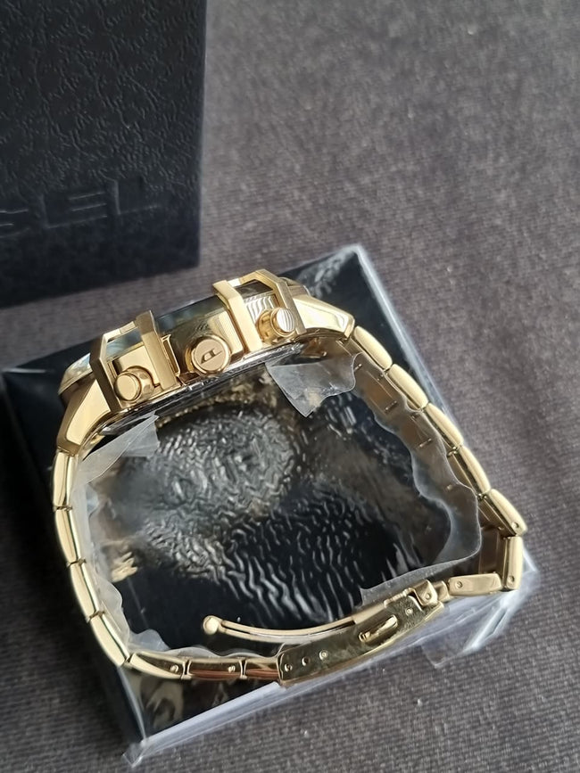 DIESEL Griffed Watch for Men, Quartz Chronograph Movement with Stainless Steel Strap Main Image
