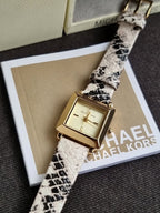 MIchael Kors Ladies Wtach Square Dial MKO1194 (WITHOUT TAG)