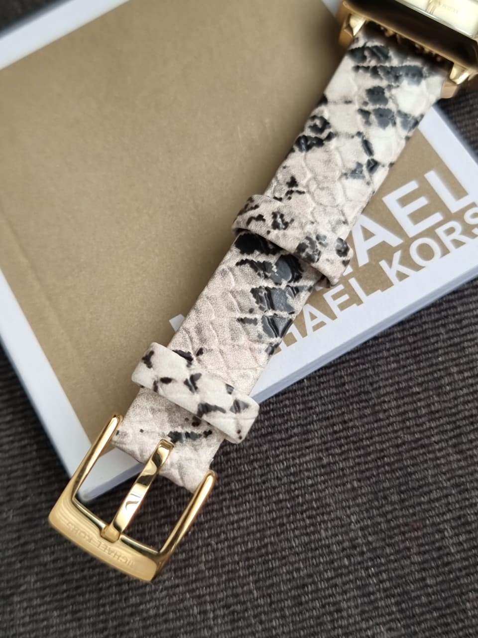 MIchael Kors Ladies Wtach Square Dial MKO1194 (WITHOUT TAG)