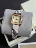 MIchael Kors Ladies Wtach Square Dial MKO1194 (WITHOUT TAG)