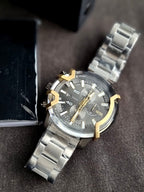 DIESEL  Griffed Chronograph Quartz Grey Dial Men's Watch Item No. DZ4668