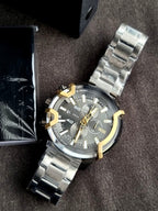 DIESEL  Griffed Chronograph Quartz Grey Dial Men's Watch Item No. DZ4668