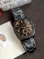 Fossil Machine FS6097 Man Quartz Watch (Without Tag)
