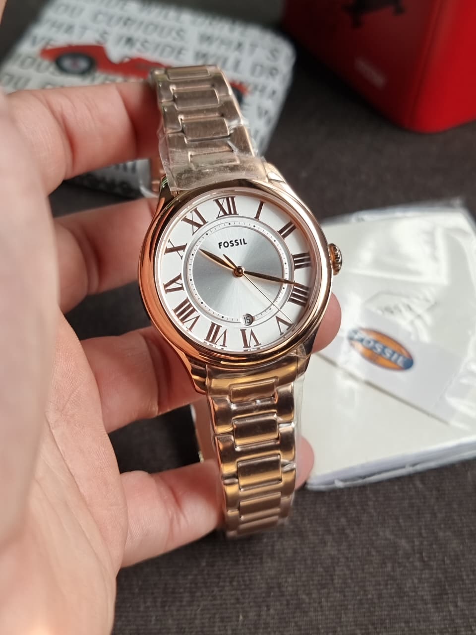 Fossil Women's Gilmore Three-Hand Date ES5394 (WITHOUT TAG)