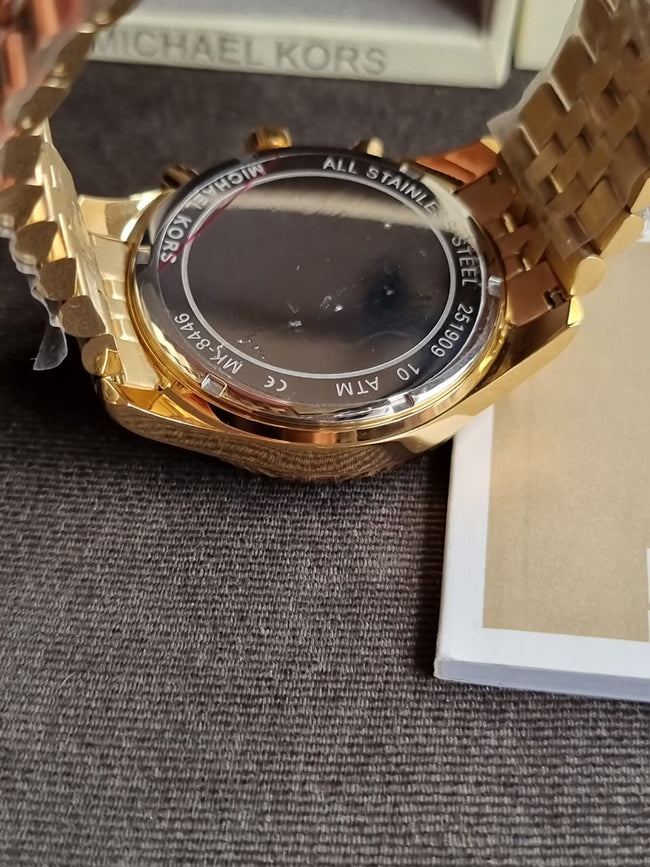 MICHAEL KORS Lexington Chronograph Green Dial Men's Watch MK8446 Main Image