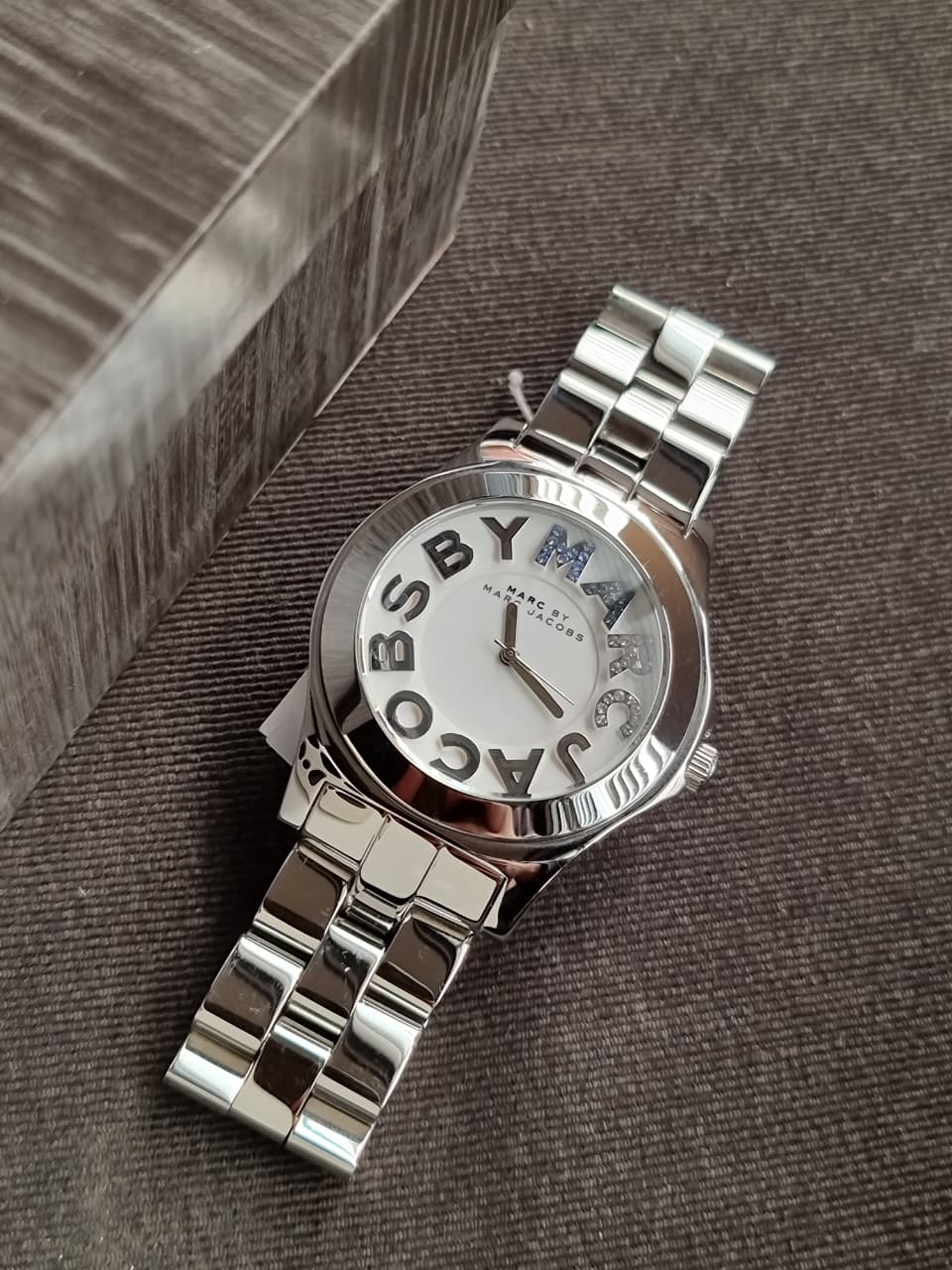 Marc by Marc Jacobs Women’s Quartz Stainless Steel White Dial 40mm Watch MBM3136