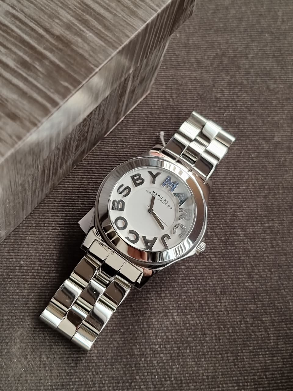 Marc by Marc Jacobs Women’s Quartz Stainless Steel White Dial 40mm Watch MBM3136