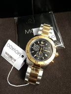 MOVADO Series 800 Chronograph Black Dial Two-Tone Men's Watch Item No. 2600138