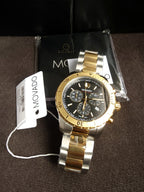 MOVADO Series 800 Chronograph Black Dial Two-Tone Men's Watch Item No. 2600138