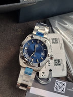 TAG HEUER Aquaracer Blue Sunray Dial Men's Watch Item No. WAY1112.BA0928